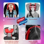 NapUp ocuk Oto Koltuu Ba Destei-Red