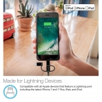 Naztech �rg�l� USB-C/Lightning/Mikro USB Kablo-Black