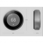 Nest Learning 3. Nesil Termostat-White