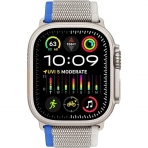 NewWays Apple Watch Ultra 2. Nesil ile Uyumlu Kay-Blue Gray