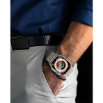 NewWays Apple Watch Ultra 3 Silikon Kay -Starlight Titanium