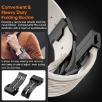 NewWays Apple Watch Ultra 3 Silikon Kay -Starlight Black