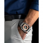 NewWays Apple Watch Ultra 3 Silikon Kay -Gray Titanium