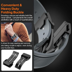 NewWays Apple Watch Ultra 3 Silikon Kay -Gray Black