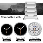 NewWays Galaxy Watch 8 Classic 46mm Kay-Silver
