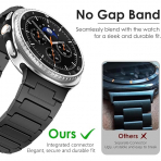 NewWays Galaxy Watch 9/8 Grade 2 Titanyum Metal Kay��-Black