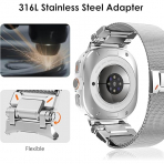 NewWays Galaxy Watch Ultra 47mm elik Kay-Silver