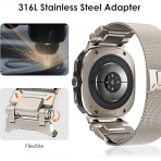 NewWays Galaxy Watch Ultra 47mm elik Kay-Titanium