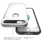 NexCase Apple iPhone 7 Armored Hybrid Klf-White