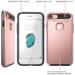 NexCase Apple iPhone 7 Armored Hybrid Klf-Rose Gold