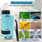 Nlur Minilabsters Mini Mikroskop -Blue