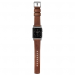 Nomad Apple Watch Modern Deri Kay (42mm)-Silver