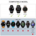 NotoCity Garmin Fenix 5S Plus Silikon Kay-White