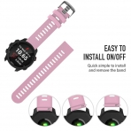 NotoCity Garmin Forerunner 645 Silikon Kay-Pink