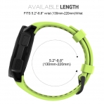 NotoCity Garmin Instinct Silikon Kay-Green