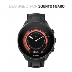 NotoCity Suunto 9 Yumuak Silikon Kay-Black