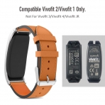 NotoCity Garmin Vivofit 2 Deri Kay-Brown