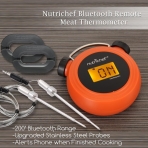 Nutrichef Akll Bluetooth Izgara Termometresi