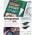 OCASE Apple iPhone 17 Pro Czdan Klf-Blackish Green