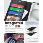 OCASE Apple iPhone 17 Pro Czdan Klf-Black