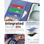 OCASE Apple iPhone 17 Pro Czdan Klf-Light Blue