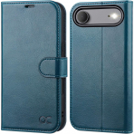 OCASE Apple iPhone Air C�zdan K�l�f-Peacock Blue