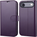 OCASE Apple iPhone Air C�zdan K�l�f-Dark Purple