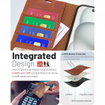 OCASE Apple iPhone Air C�zdan K�l�f-Brown