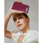 OCASE Apple iPhone Air C�zdan K�l�f-Burgundy