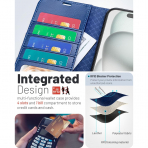 OCASE Apple iPhone Air C�zdan K�l�f-Blue