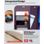 OCASE Apple iPhone 16e Czdan Klf-Dark Purple