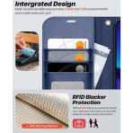 OCASE Apple iPhone 16e Czdan Klf-Blue