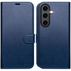 OCASE Samsung Galaxy S25 Deri Czdan Klf-Blue