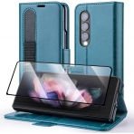 OCASE Galaxy Z Fold 4 5G Deri Czdan Klf