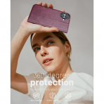 OCASE Apple iPhone 17 Czdan Klf-Mulberry