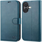 OCASE Apple iPhone 17 Czdan Klf-Peacock Blue