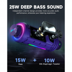 OHAYO Tanabilir Bluetooth Hoparlr-Purple