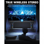 OHAYO Tanabilir Bluetooth Hoparlr-Black