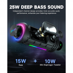 OHAYO Tanabilir Bluetooth Hoparlr-Black