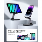 OMOTON Akll Telefon Stand -Black