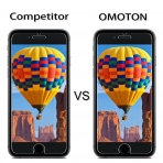 OMOTON Apple iPhone 6 Plus / 6S Plus Temperli Cam Ekran Koruyucu (4 Adet)