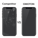 OMOTON Apple iPhone X Temperli Cam Ekran Koruyucu (2 Adet)