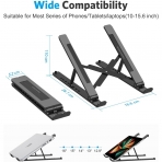 OMOTON Ayarlanabilir Laptop Stand -Black