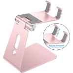 OMOTON C2 Alminyum Telefon Stand-Rose Gold