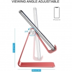 OMOTON C2 Alminyum Telefon Stand-Red