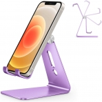 OMOTON C2 Alminyum Telefon Stand-Purple
