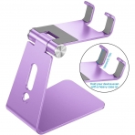 OMOTON C2 Alminyum Telefon Stand-Purple