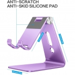 OMOTON C2 Alminyum Telefon Stand-Purple