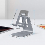 OMOTON C3 Alminyum Telefon Stand-Grey