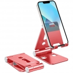 OMOTON C4 Katlanabilir Alminyum Telefon Stand-Red